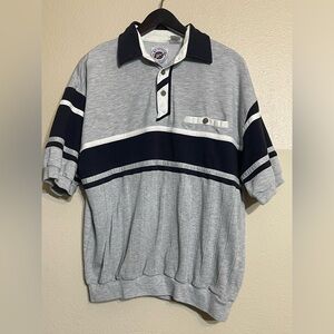 LD Sport International Men's Vintage Polo Golf Shirt Large